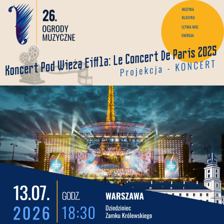 Koncert Pod Wieżą Eiffla: Le Concert De Paris 2025